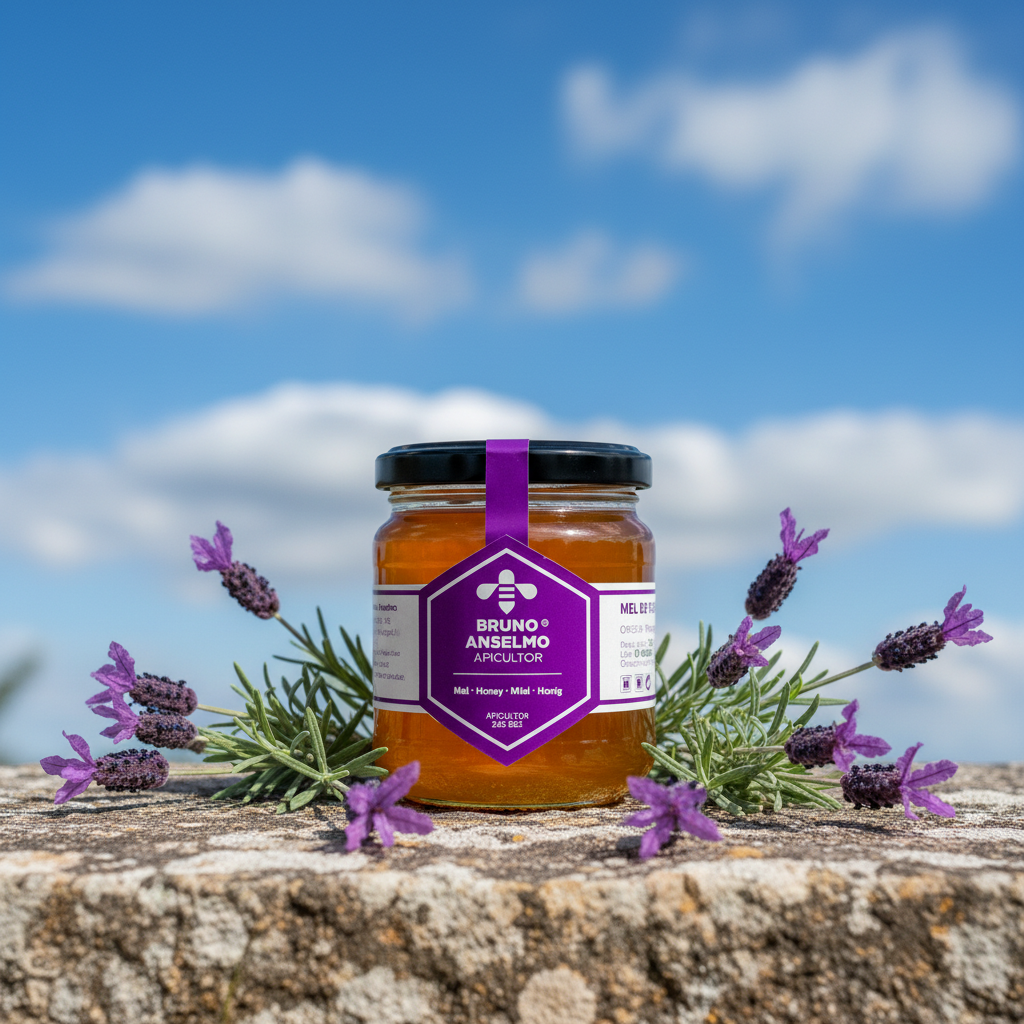 Mel Bruno Anselmo — Lifestyle com Lavandula stoechas real