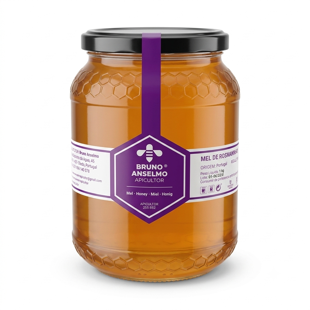 Lavender Honey (1kg) - Beekeeper Bruno Anselmo