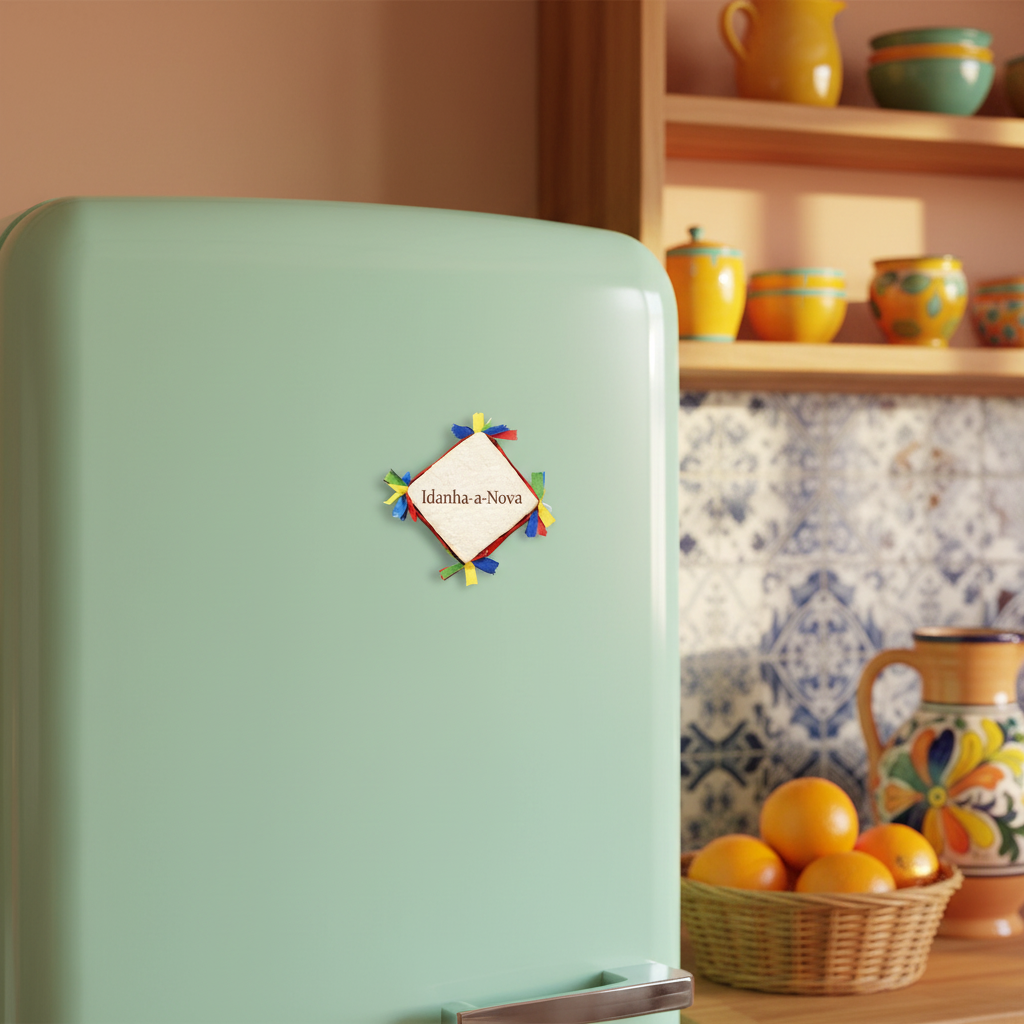 Mini Adufe com Íman — Cozinha Colorida