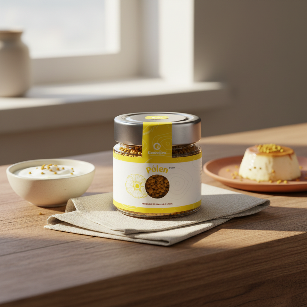 Pólen Geocakes — Lifestyle cozinha rústica com iogurte e sobremesas