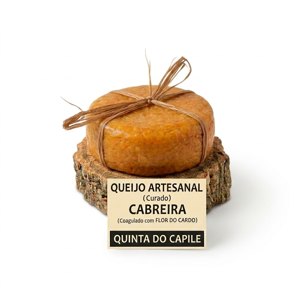 Queso Curado Artesanal (Cabreira) - Granja Capilé