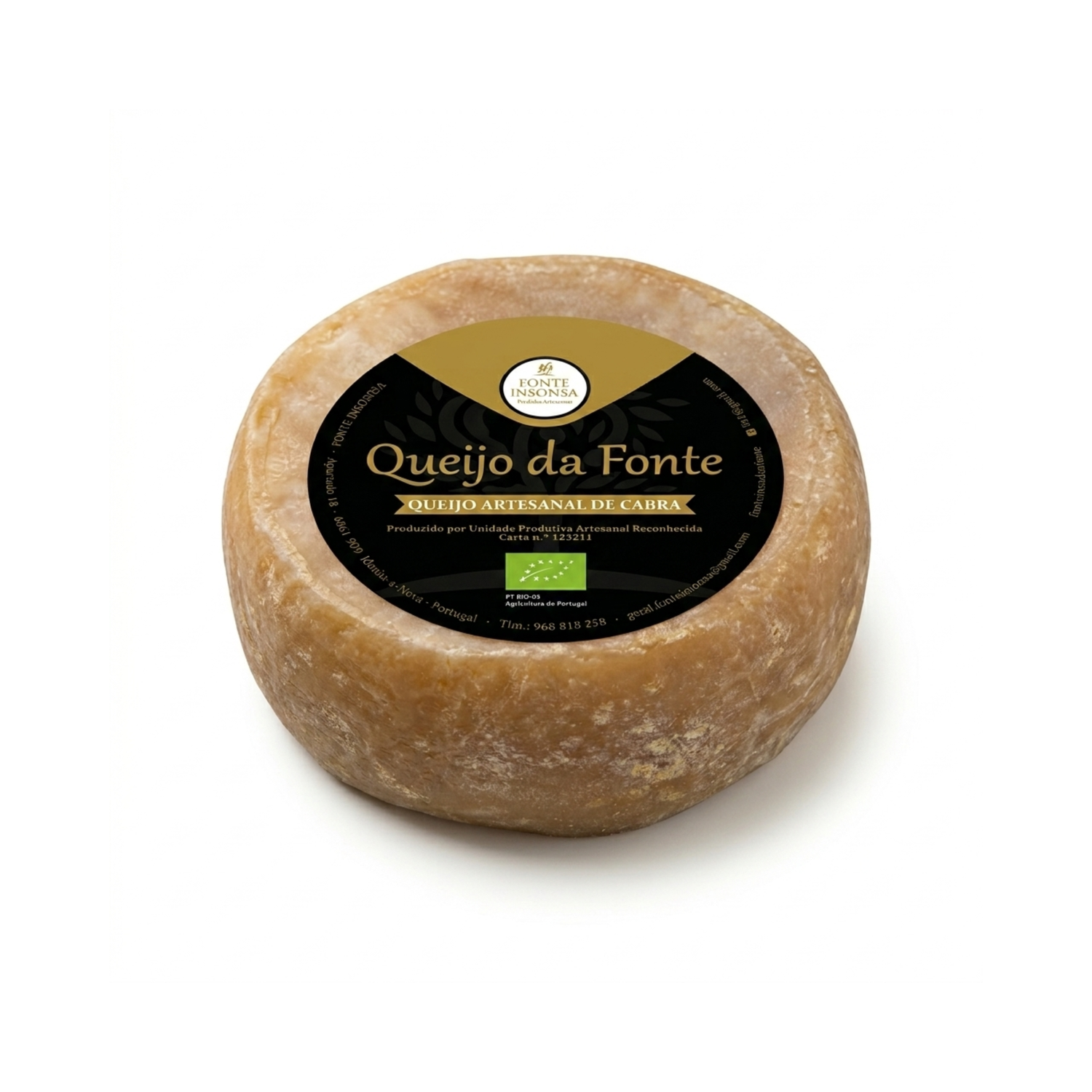 Queso de Cabra Curado Ecológico - Queijo da Fonte