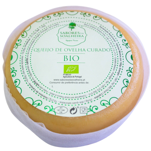 Organic Cured Sheep Cheese - Flavors of Soalheira