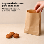 Raivas de Canela Geocakes vendidas a granel com menos embalagem
