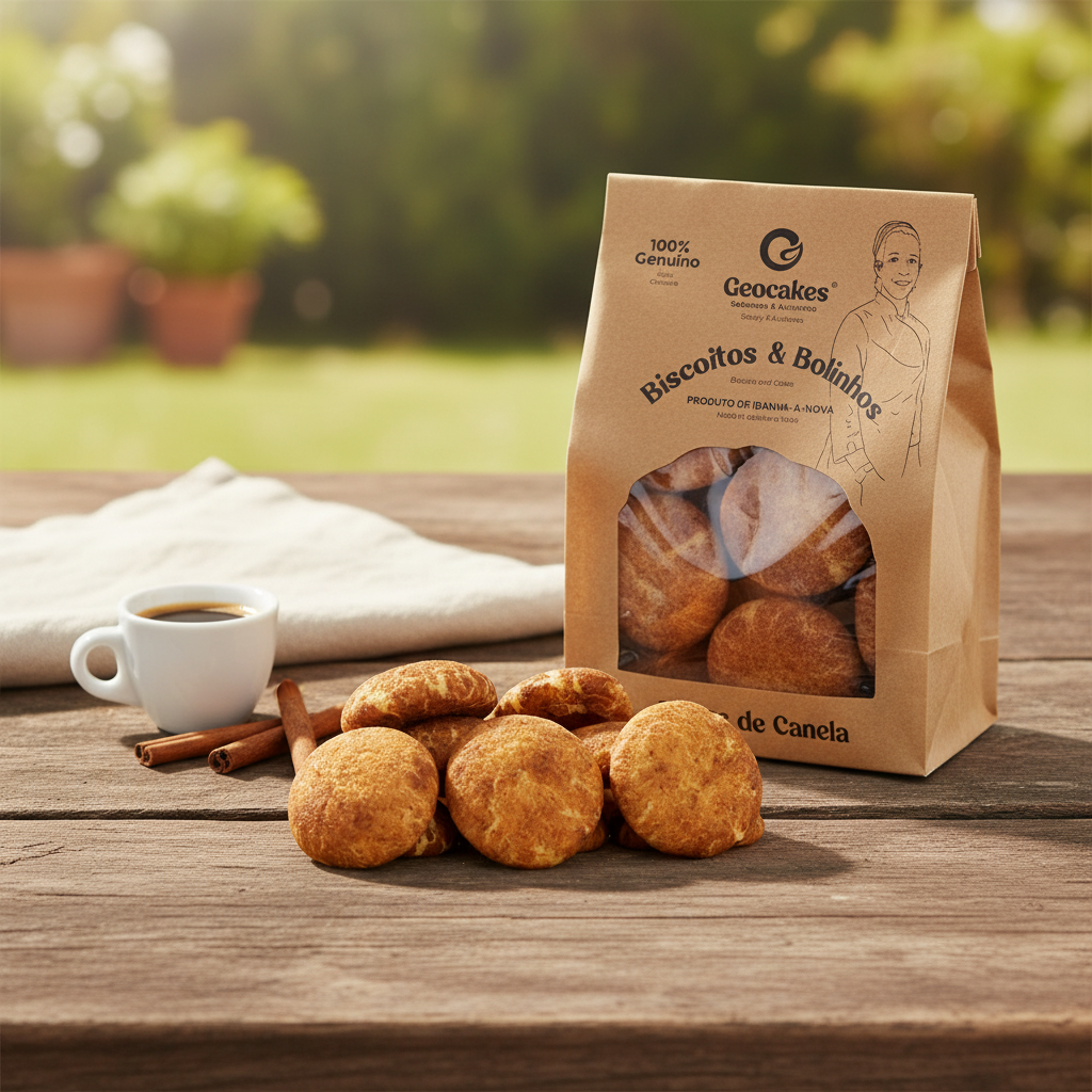 Raivas de Canela Geocakes — Versão Verão Exterior
