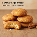 Raivas de Canela Geocakes, uma mordida e outras inteiras — O aroma chega primeiro