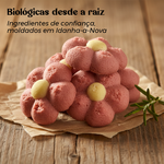 Rosas Albardeiras Biológicas Geocakes — ingredientes biológicos moldados em Idanha-a-Nova