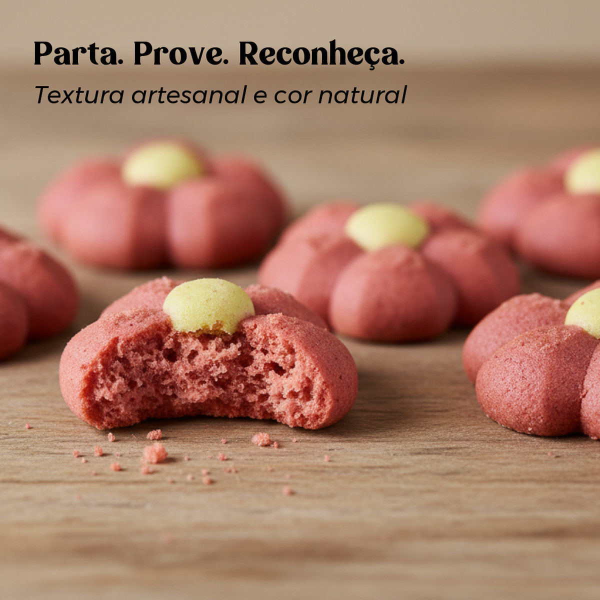 Rosas Albardeiras a Granel Geocakes — textura artesanal e cor natural