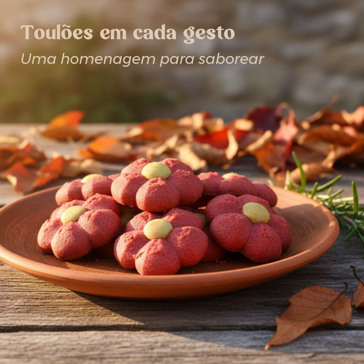 Rosas Albardeiras Geocakes — homenagem a Toulões para saborear