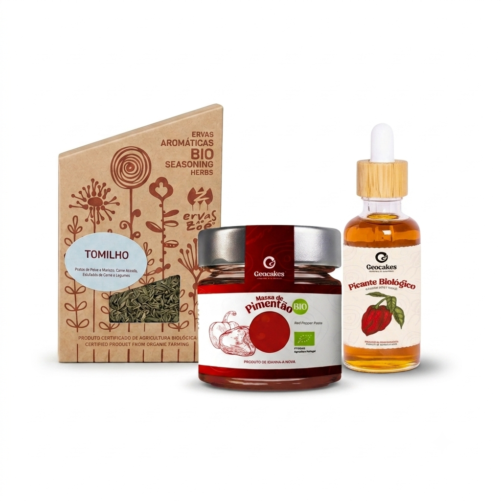 Sabores Quentes Bio: Tomilho, Pimentão e Picante da Beira Baixa