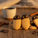 Trilobites Biológicas Geocakes com café — Uma pausa com história