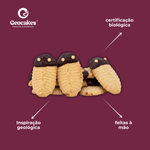 Trilobites Biológicas - Características: inspiração geológica, feitas à mão, certificação biológica