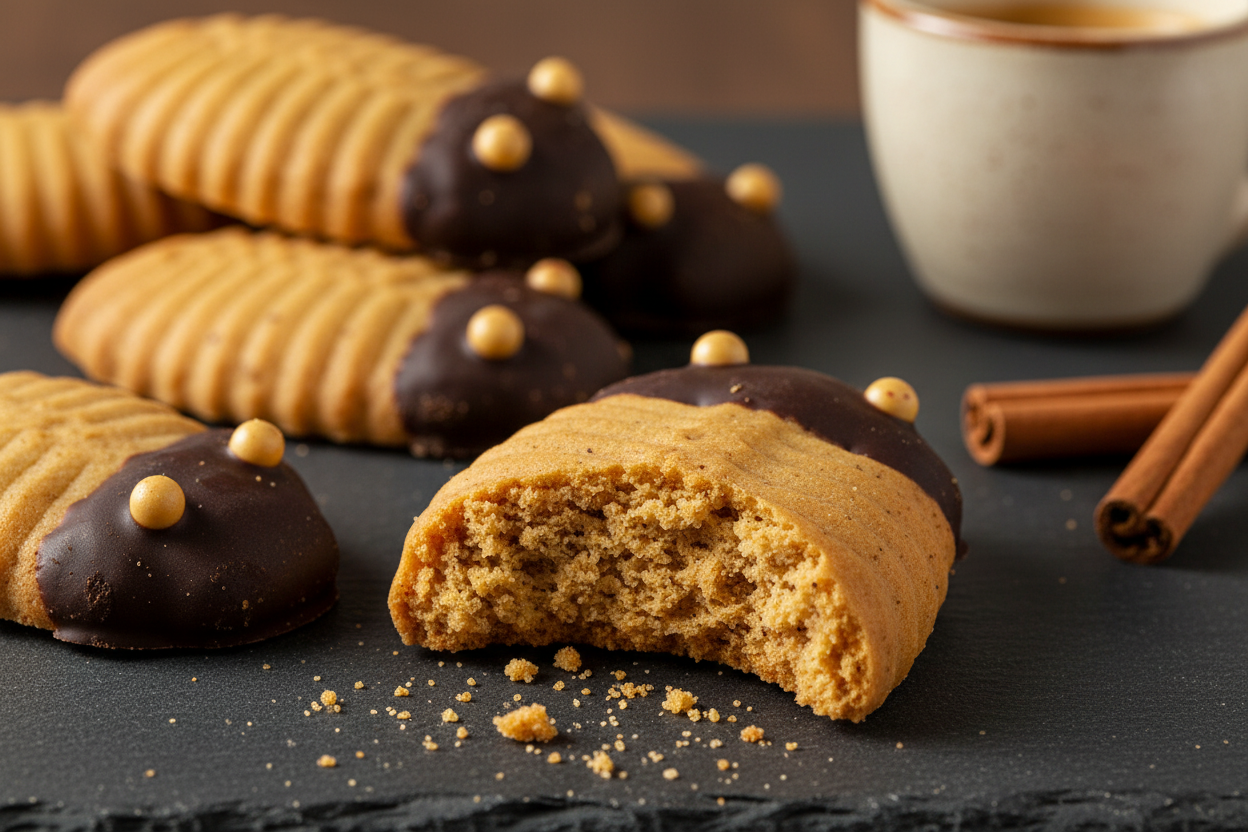 Trilobites Geocakes — Interior Biscoito Seco