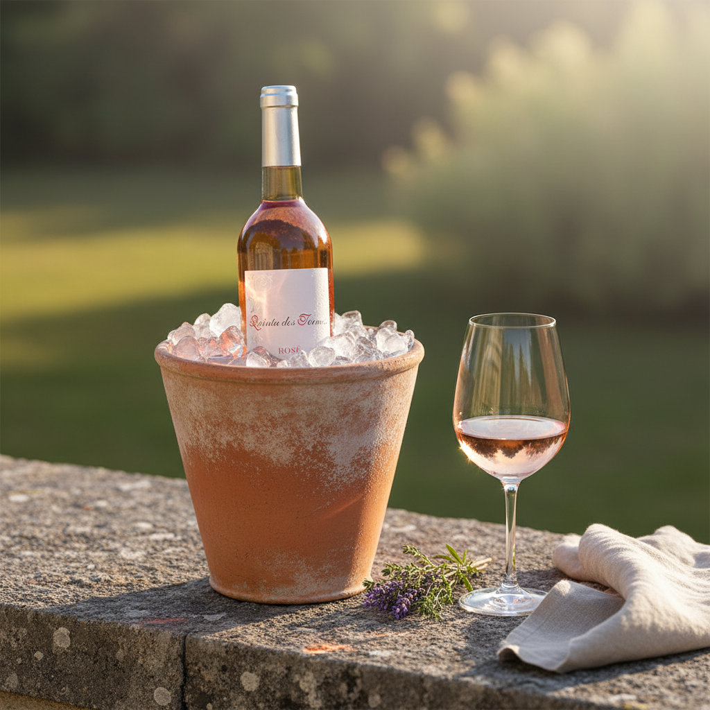 Vinho Rosé Quinta dos Termos — Frappé Rústico