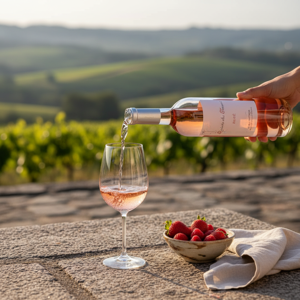 Vinho Rosé Quinta dos Termos — Lifestyle
