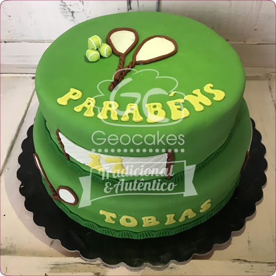 Bolo de Festa Geocakes - decoração artesanal