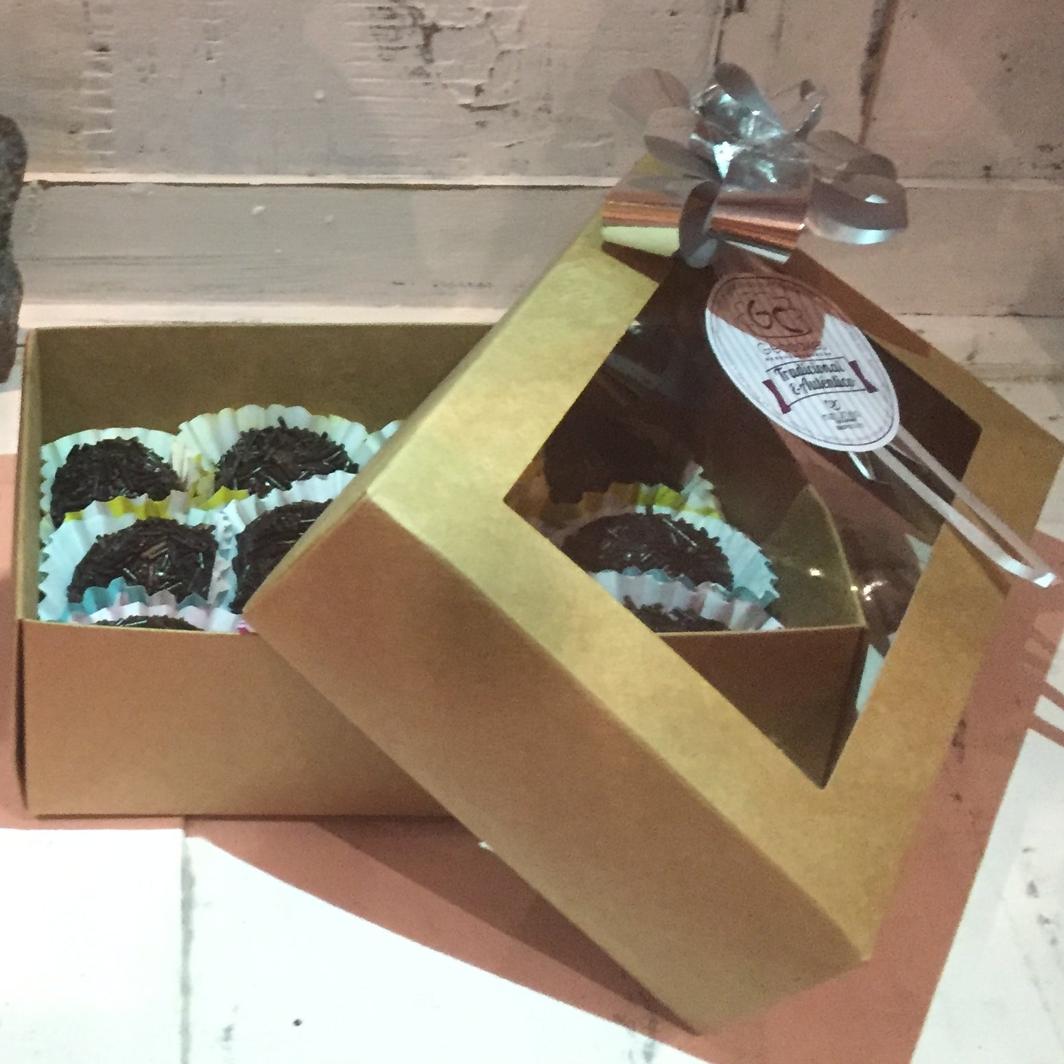Brigadeiros Geocakes - apresentação