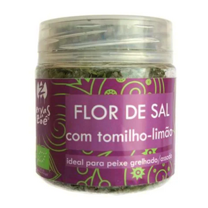 Flor de Sal com Tomilho-limão - Ervas da Zoe - BIOlógico