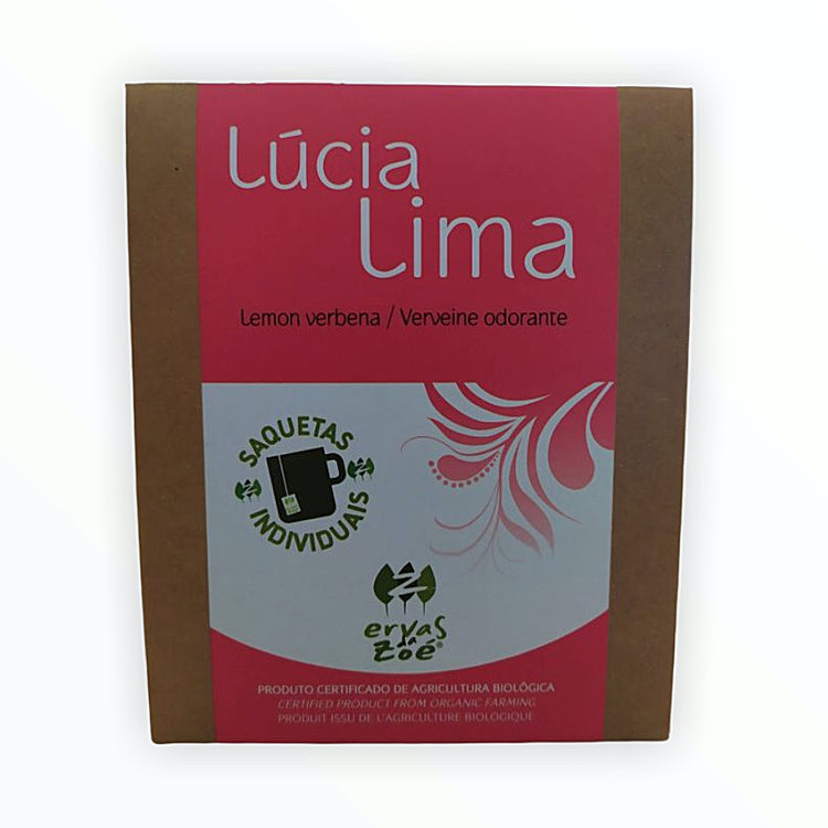 Infusão de Lúcia-Lima em saquetas - Ervas da Zoe - BIOlógico