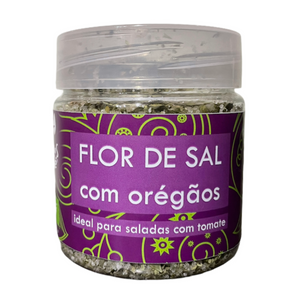 Flor de Sal com Orégãos - Ervas da Zoe - BIOlógico