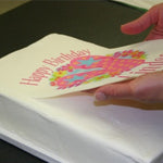 Impressão Alimentar A4 Geocakes - papel comestível personalizado